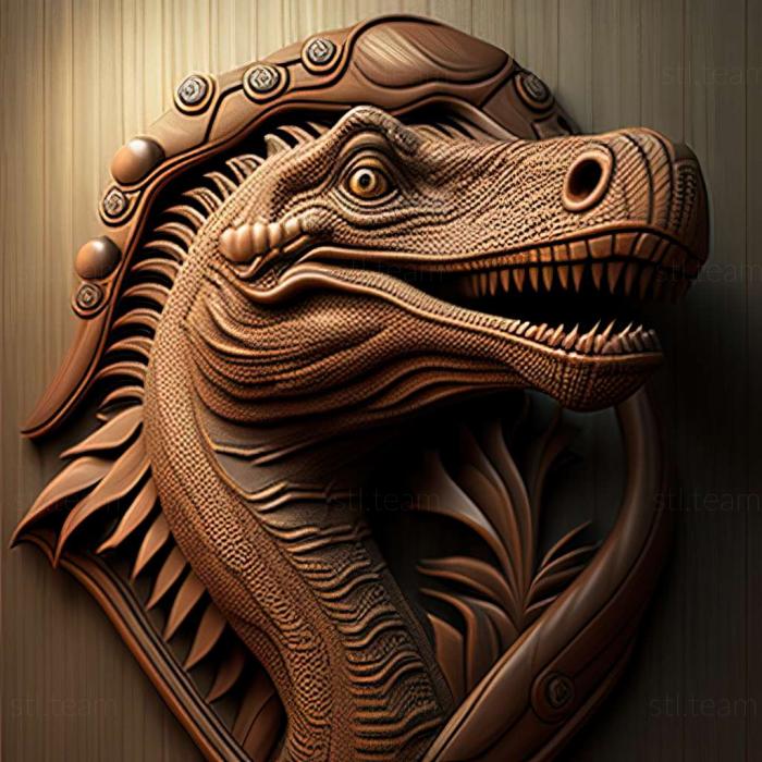 3D модель Эгиалозавр буккичи (STL)
